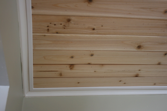 Cedar Planked Ceiling Part 1 Roots Wings Furniture Llc