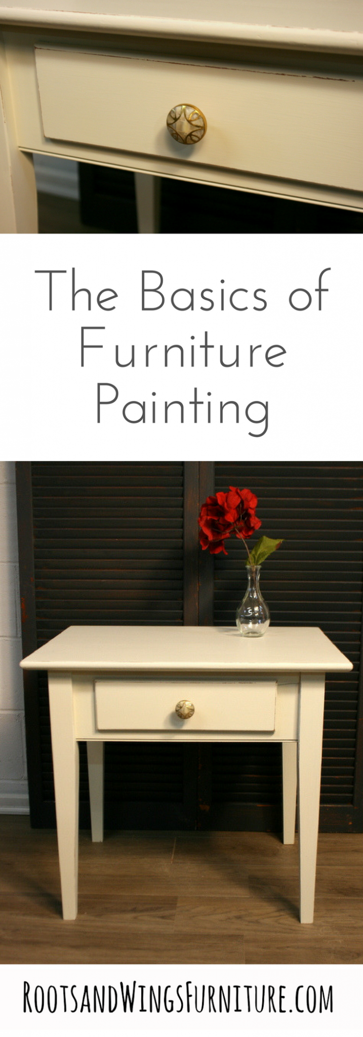 White Furniture - the Secret to Painting It • Roots & Wings Furniture LLC