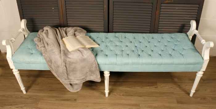 teal+bench