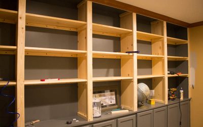 The Affordable Way to Build Built-In Bookshelves
