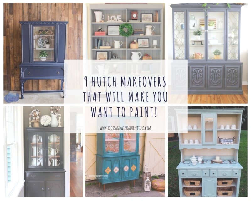 Hutch Makeover With Chalk Paint® - Sew Much Ado
