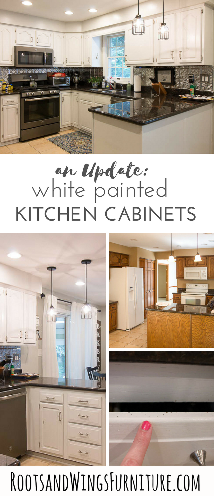 Painted Cabinet Update | 8 months later • Roots & Wings Furniture LLC