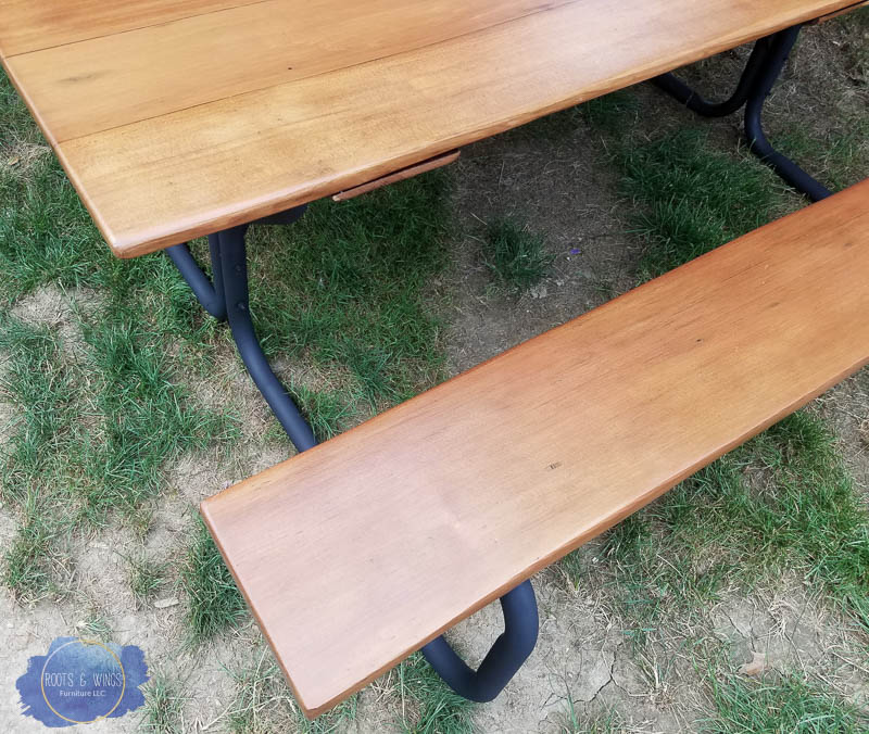 Cedar Picnic Table | Furniture Refinishing â€¢ Roots &amp; Wings 