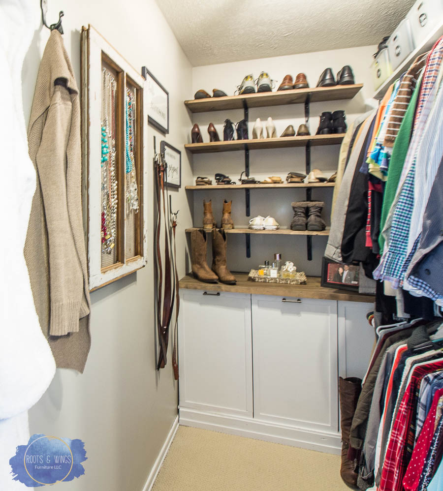 Entry Way Closet Makeover • Roots & Wings Furniture LLC