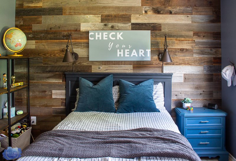 rustic barn wood wall roots and wings furniture -4